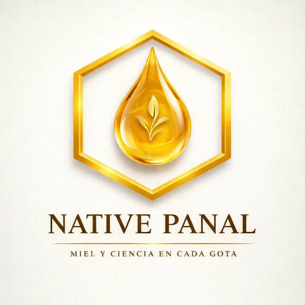 Logo Native Panal miel chilena